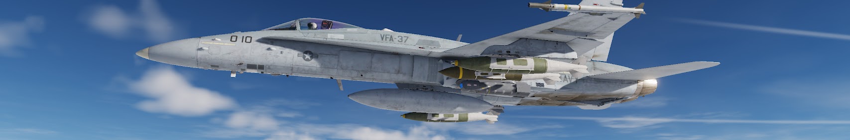Echo Victor DCS Fighter Jet Training Banner